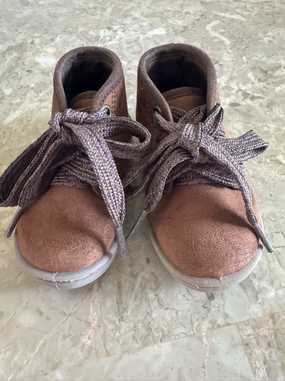 ✨ Stylish Faux Suede Baby Chukka Ankle Boots 4M Noah by Carter's